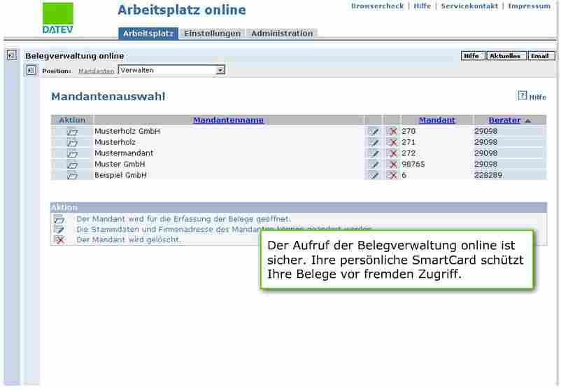 Screenshot - Buchhaltung mit Zukunft
